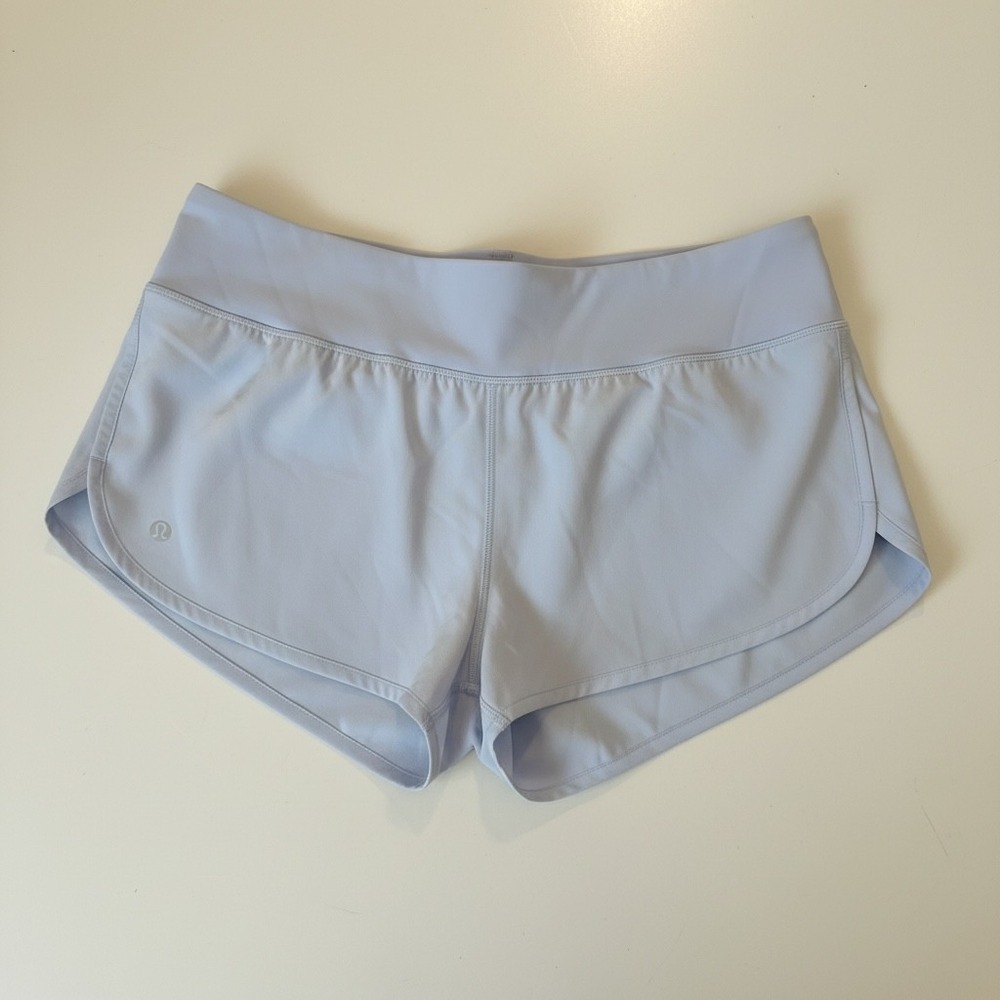 Lululemon Speed Up Low-Rise Shorts 2.5" Lavender Running Athletic Womens 6